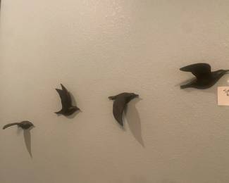Bird wall hangings