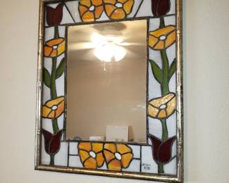Stained Glass Mirror