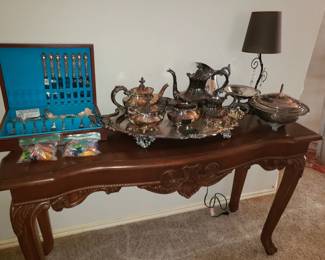 Sofa Table 
Sterling Silverware