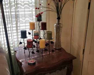 Side Table
Candle Holders