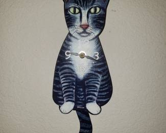Cat Clock