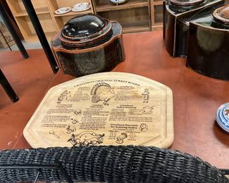 Grandmas Original Turkey Cutting Board