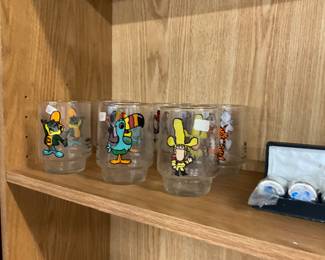 Kellogg's Collector Series Drinking Glasses