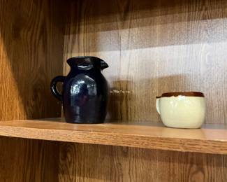 Brown Pottery Pitcher - Pottery Coffee Cup/Mug