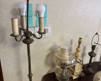 This is another solid brass floor lamp!