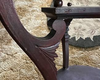 This piece of solid and has lots of beautiful detail throughout