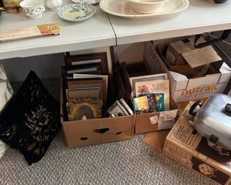 As at any Estate Sale, make sure you check below the tables for more treasures!