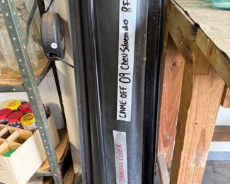 This is a Tonacau cover for a 2009 Chevy Silverado 8 foot box will fit most 8 foot box pick up trucks.