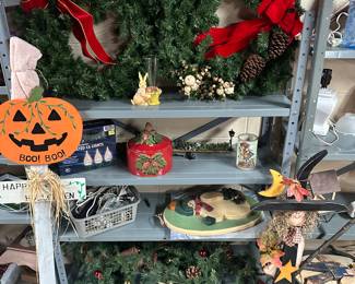 We have lots of holiday items predominantly Christmas