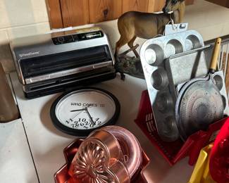 That’s a really nice food saver in the background