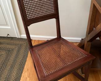 Another great rocker with rattan seat and back
