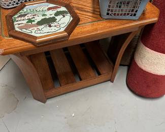 Here’s a nice wooden end table