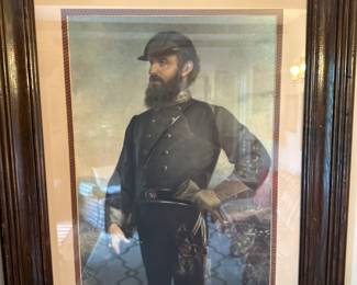 This is a terrific union soldier print from the Civil War