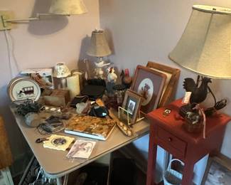 Every Estate still has a table filled with random odds and ends that would be this table