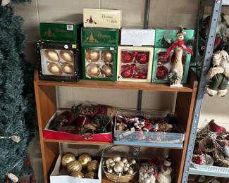 This is mostly Christmas ornaments