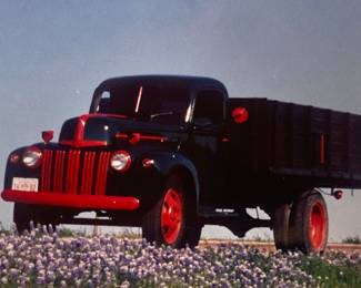 This pic is only to show what the truck could look like restored.  *Example Only. *This item is not the truck available 