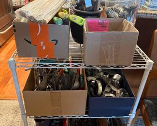 Cookie Cutters, Tart Tins, Vintage Utensils