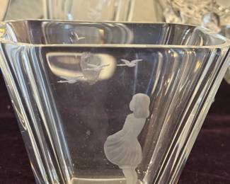 Signed Orrefors Vase