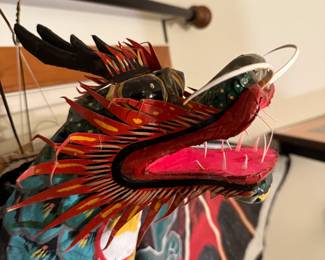 Head of Indonesian Dragon Kite