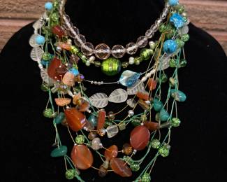 Art Glass Necklaces