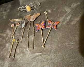 Hair Pins and Barrettes