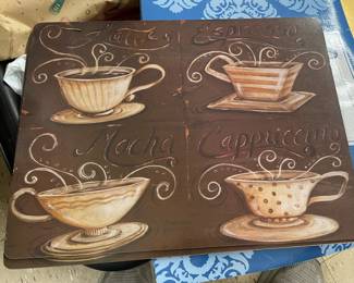 Hot Pads/Placemats Coffee Motiff