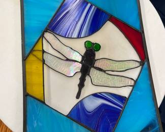 Stained Glass Dragonfly