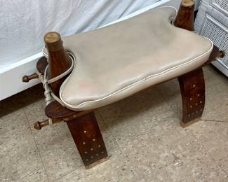 Vintage Camel Saddle