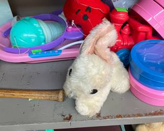 Vintage Stuffed Easter Bunny