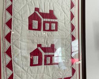 Framed small quilt