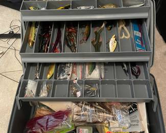 2 large tackle boxes full! 