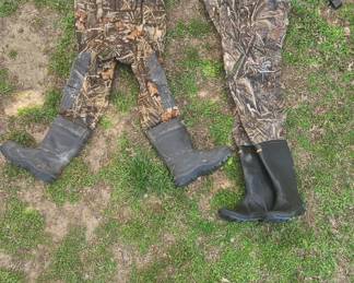 waders size 10 and 7