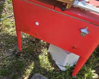 Old ice chest