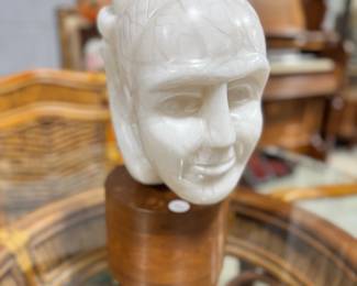 Alabaster Head on Base Orlando Estate Auction