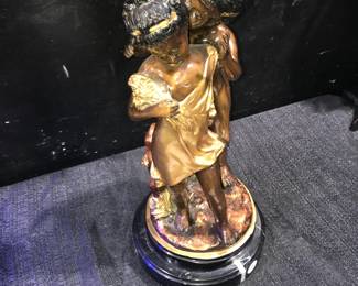 W. Aribu "Whisper" Bronze Statue Orlando Estate Auction