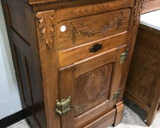 Vintage Ice Chest Side Table Orlando