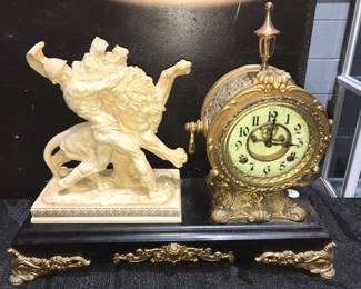 Vintage Mantel Clock Orlando Estate Auction