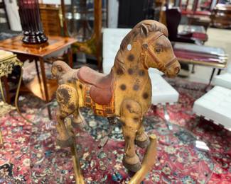 Metal Toy Horse Orlando Estate Auction