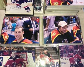 Signed Hockey Photos Orlando Estate Auction