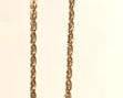 146 - Gold Necklace w / Heart Pendant