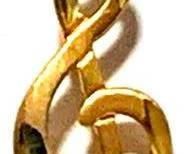 147 - 14K Pendant - 1" Tall
