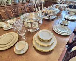 Lenox Tuxedo china, service for 12