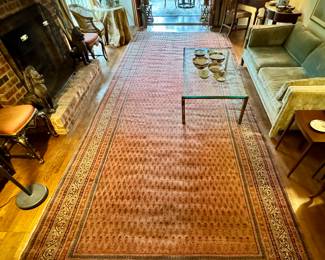 Large antique Persian carpet