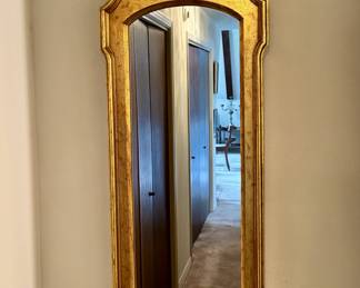 Mid century gilt mirror