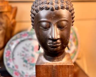 East Asian Buddha head