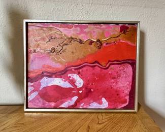 Mid century oil on canvas