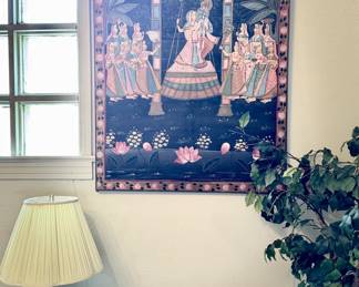 Pichwai painting on cloth