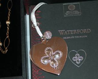 Waterford Silver Ornament