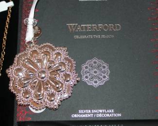 Waterford Silver Snowflake