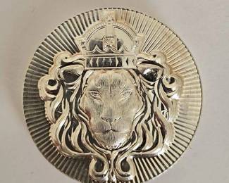 2 oz .999 Fine Silver. Scottsdale Mint Lion Stacker New Gem Condition
